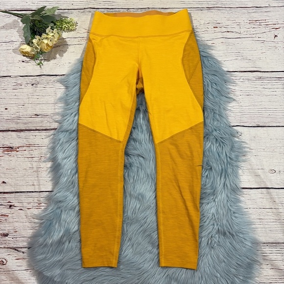 Outdoor Voices TechSweat Core 3/4 Legging Citrus/Cider - Picture 2 of 9